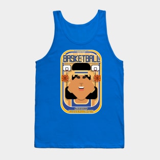 Basketball Blue Gold - Alleyoop Buzzerbeater - Indie version Tank Top